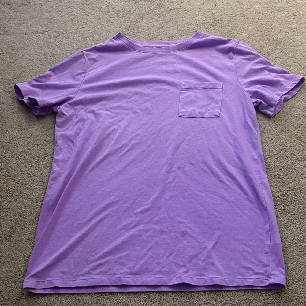 Purple T-Shirt with Pocket